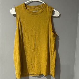Carhartt Women's Yellow Muscle Tee
